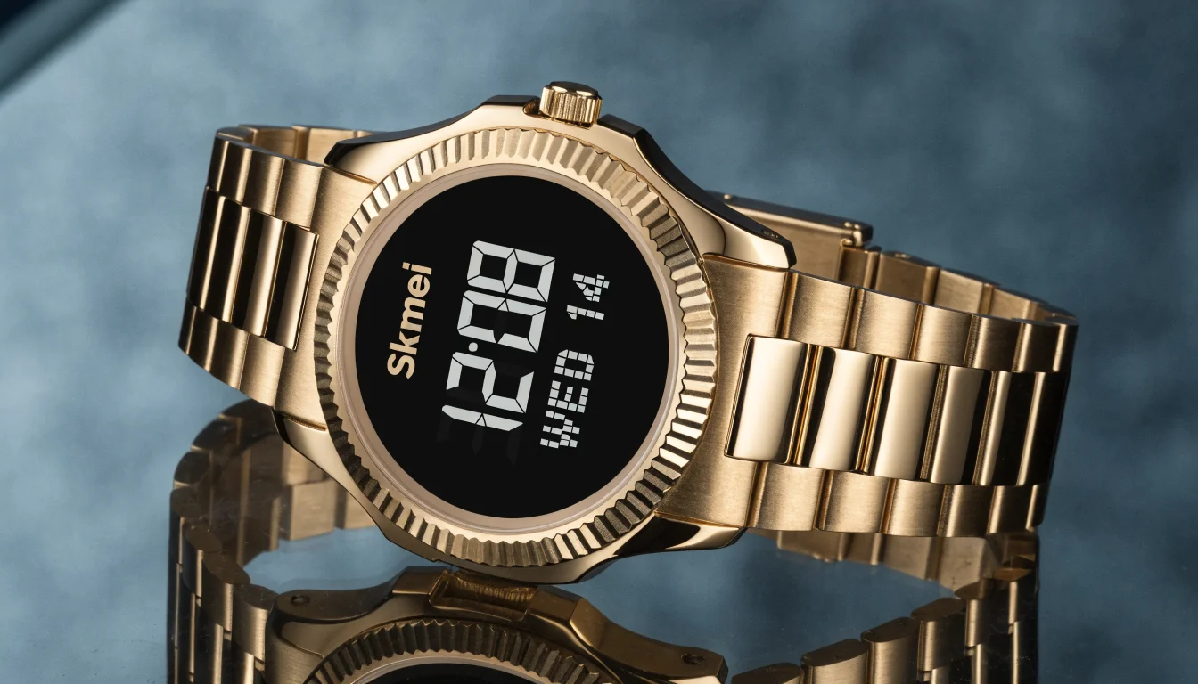 Relojes dorados Skmei