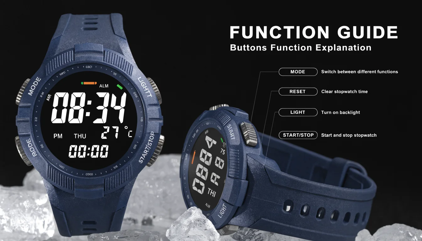 Instrucciones de uso relojes Skmei